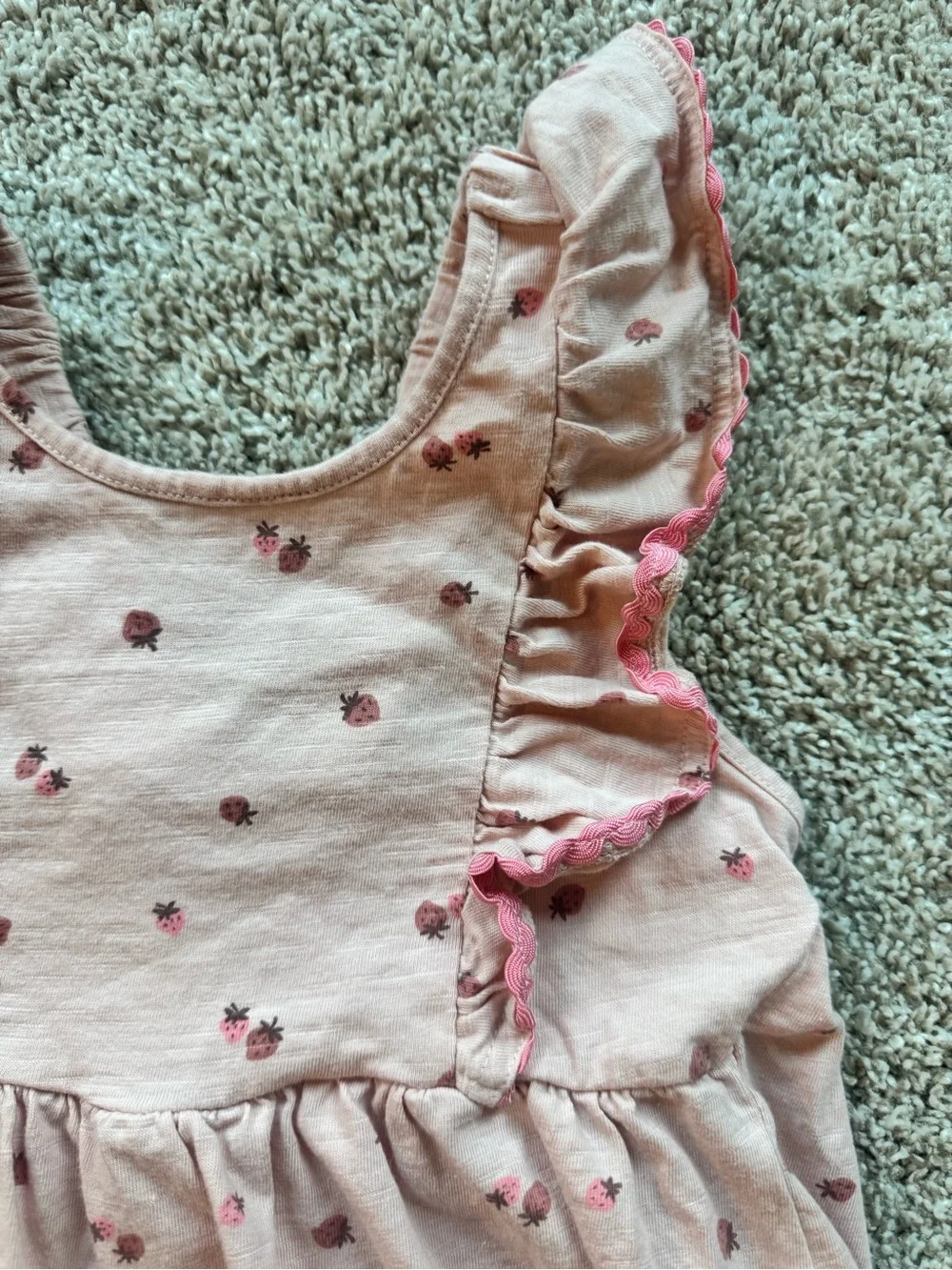 Girls' Dress Lot 4T Dress Bundle Pastel Plaid and Pink Floral Summer Dress Set